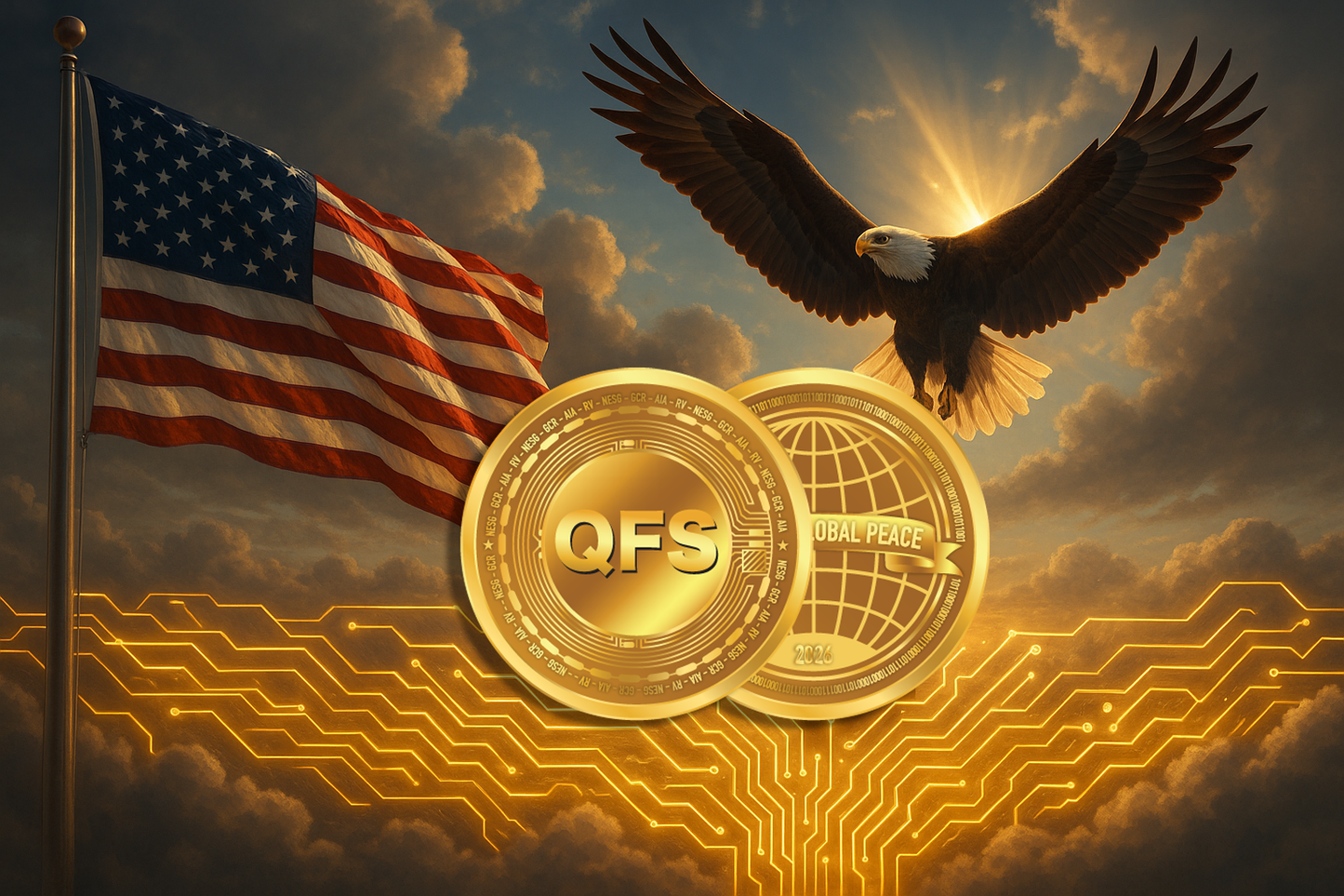 Golden QFS Coin | LIMITED EDITION